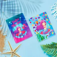 Записная книжка 7БЦ MS "Русалки" застежка резинка А5