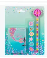 Детская Записная книжка 7БЦ ArtSpace "Mermaid style" застежка замок А7