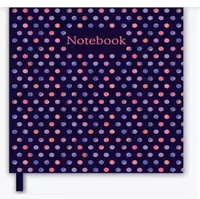 Записная книжка "Феникс+ "Notebook Горошек на фиолетовом" А5+