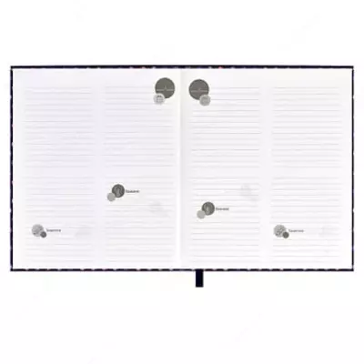 Записная книжка  Записная книжка "Феникс+ "Notebook Горошек на фиолетовом" А5+, 145 х 165 мм, 96 л. (Арт. - 45727)