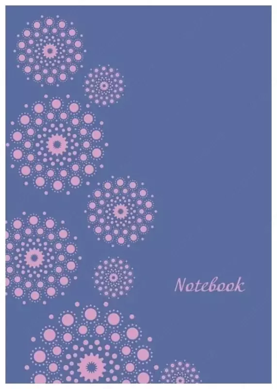 Noutbuk "Feniks+ "Pushti bezak" daftarchasi A6+, 120 x 170 mm, 96 varaq (Art. - 45760)