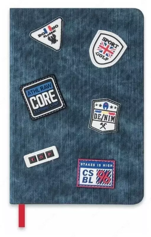 Noutbuk Feniks+ "Soft-touch Blue Jeans" A5 210 x 145 mm, 96 varaq. (Ma'lumotnoma - 47679)