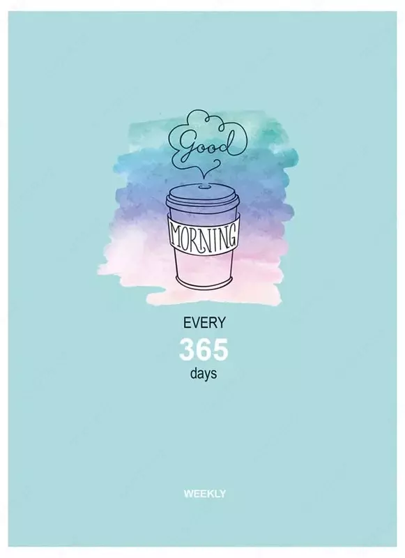 Записная книжка-еженедельник BG "Дни недели" А5, 210 х 150 мм, 64 л. (Арт. - ЗК5т64_лм9784)