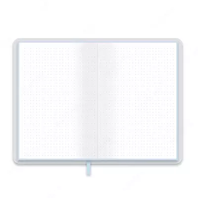 Записная книжка "Феникс+ "Голубой металлик" А5, 148 х 212 мм, 96 л. (Арт. - 48957)