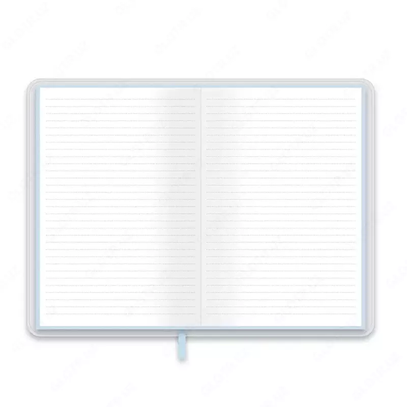 Записная книжка "Феникс+ "Голубой металлик" А5, 148 х 212 мм, 96 л. (Арт. - 48957)