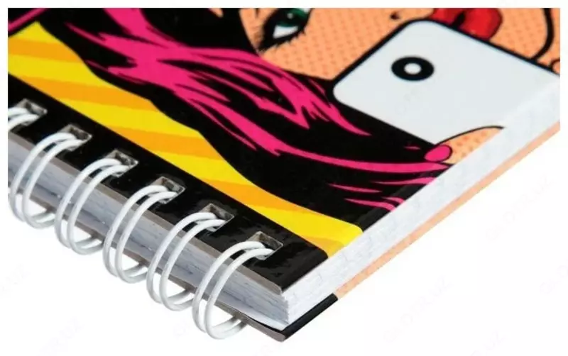 Записная книжка BG "Pop art" А6, 103 х 142 мм, 80 л. (Арт. - ЗКТ6гр80_лг_8328) Ассортимент