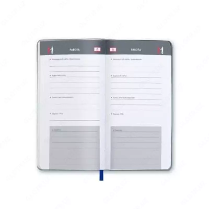 Internet manzillarini yozish uchun noutbuk "Feniks + "Soft-touch" A7+, 70 x 140 mm, 56 varaq (Art. - 47569)