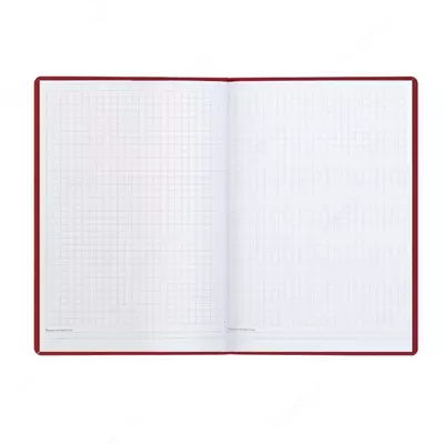 Записная книжка "Феникс+ "Красный металлик" А5, 140 х 205 мм, 96 л. (Арт. - 49856)