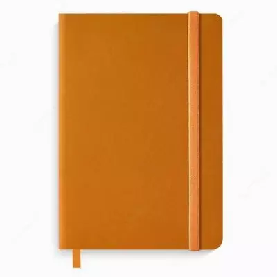 Записная книжка "Феникс+ "Оранжевый травертин" А5, 140 х 205 мм, 96 л. (Арт. - 49860)