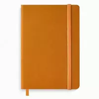 Записная книжка "Феникс+ "Оранжевый травертин" А5