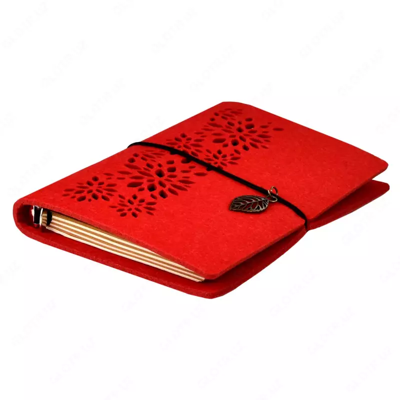 Записная книжка "Феникс+ "Notebook Мягкий фетр" А6+, 120 х 190 мм, 80 л. (Арт. - 45372)