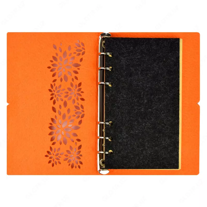 Записная книжка "Феникс+ "Notebook Мягкий фетр" А6+, 120 х 190 мм, 80 л. (Арт. - 45375)