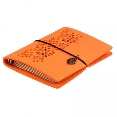 Записная книжка  Записная книжка "Феникс+ "Notebook Мягкий фетр" А6+, 120 х 190 мм, 80 л. (Арт. - 45375)