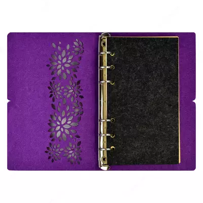 Noutbuk "Feniks+ "Notebook Yumshoq kigiz" A6+, 120 x 190 mm, 80 varaq (Art. - 45373)