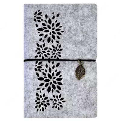 Записная книжка "Феникс+ "Notebook Мягкий фетр" А6+, 120 х 190 мм, 80 л. (Арт. - 45376)