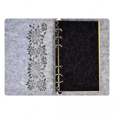 Записная книжка "Феникс+ "Notebook Мягкий фетр" А6+, 120 х 190 мм, 80 л. (Арт. - 45376)