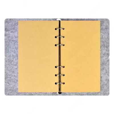 Записная книжка "Феникс+ "Notebook Мягкий фетр" А6+, 120 х 190 мм, 80 л. (Арт. - 45376)