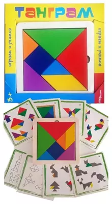 Игра-головоломка  Игра-головоломка "Step Puzzle" танграм (Арт. - 89812)