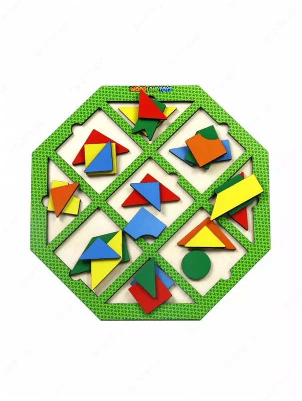 Step Puzzle Woodlandtoys "Kaleydoskop Glade" (Art. - 83403)