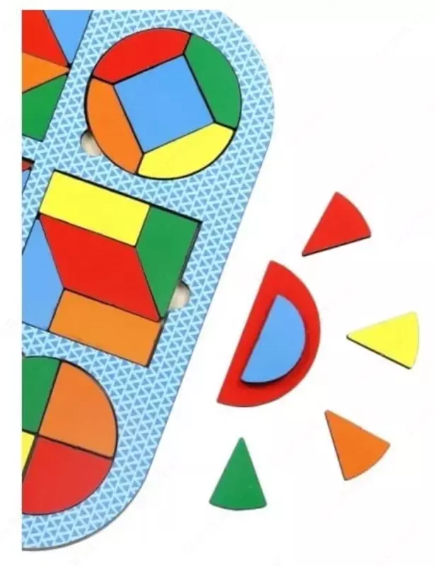 Игра-головоломка Step Puzzle Woodlandtoys "Калейдоскоп Море" (Арт. - 83404)