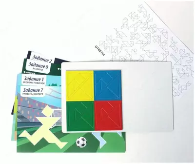 Игра-головоломка "Десятое королевство" магнитный танграм (Арт. - 4053)