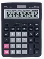 Калькулятор "Deli" 12 - разрядный (Арт. - 1521A)
