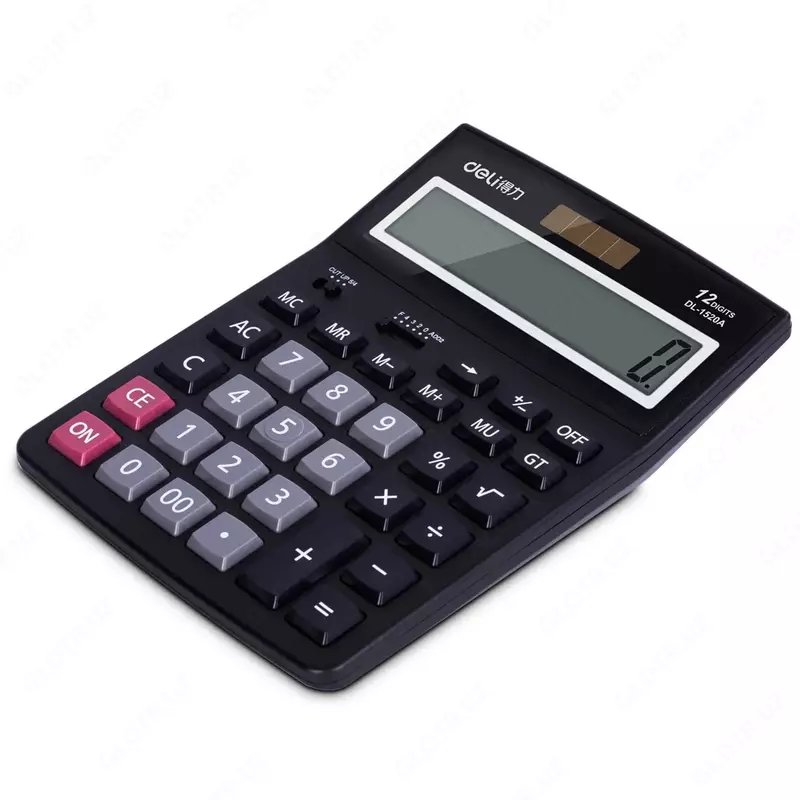 Калькулятор "Deli" 12 - разрядный (Арт. - 1521A)