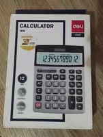 140 000 сум Калькулятор "Deli" 12 - разрядный (Арт. - 1616)