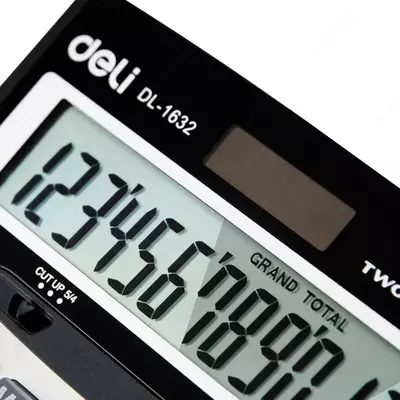 Калькулятор "Deli" 12 - разрядный (Арт. - 1632)