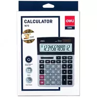 Калькулятор "Deli" 12 - разрядный (Арт. - 1672) Только в розницу