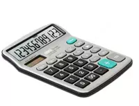 75 000 сум Калькулятор "Deli" 12 - разрядный (Арт. - 1837)