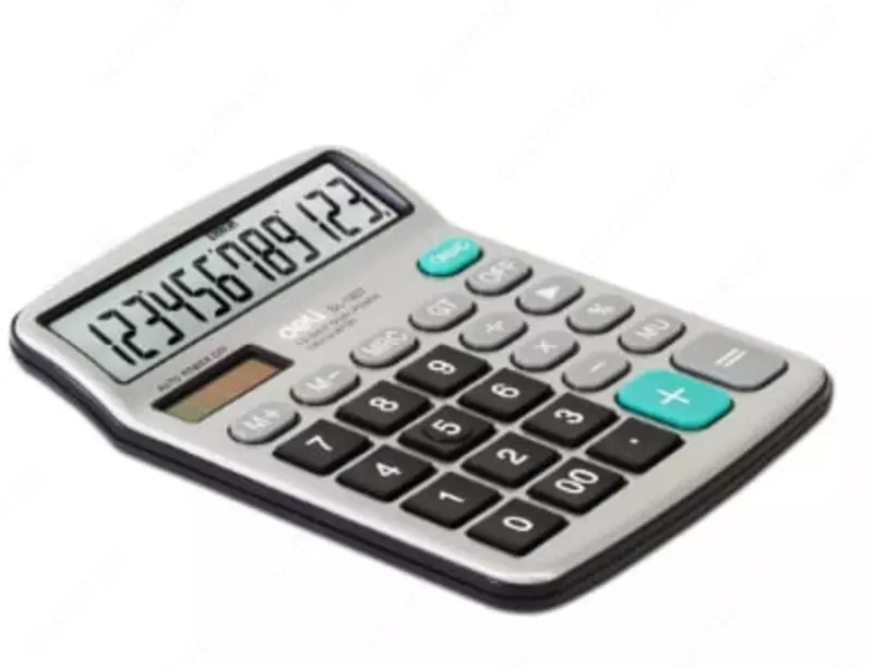 Калькулятор "Deli" 12 - разрядный (Арт. - 1837)
