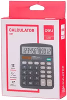 56 500 сум Калькулятор "Deli" 12 - разрядный (Арт. - 837)