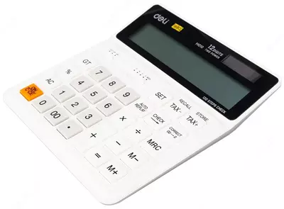 Калькулятор "Deli" 12 - разрядный (Арт. - 01010-EM)