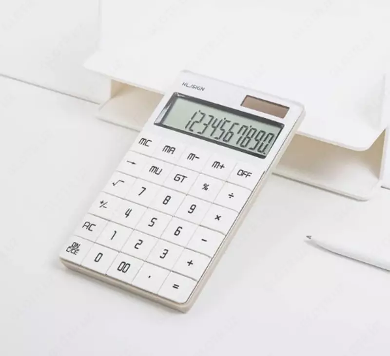 Калькулятор "Deli Nusign" 12 - разрядный (Арт. - 042-NS-wt)