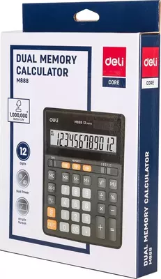 Kalkulyator "Deli" 12 - raqam (Art. - 888-M)