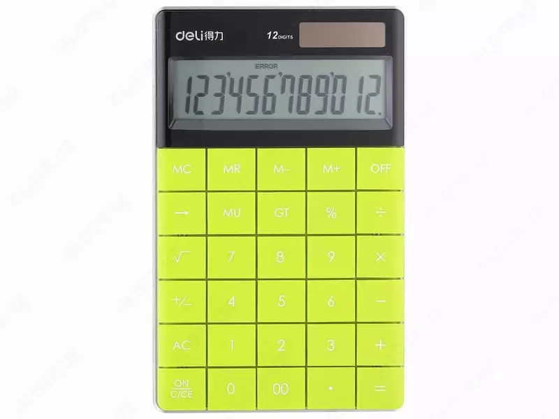 Калькулятор "Deli Nusign" 12 - разрядный (Арт. - 042-NS-gn)