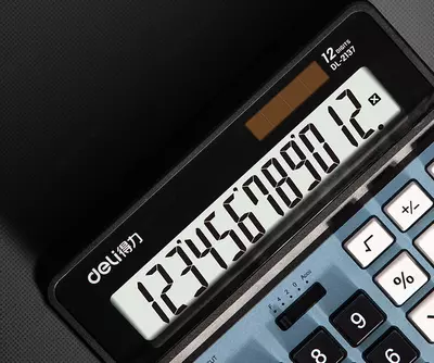 Kalkulyator "Deli" 12 - raqam (Art. - 2137bl)