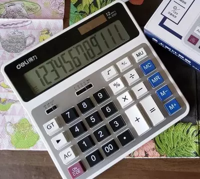 Kalkulyator "Deli" 12 - raqam (Art. - 2137s)