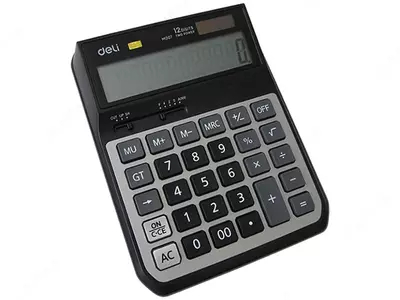 Kalkulyator "Deli" 12 - raqam (m. - 00720-EM)