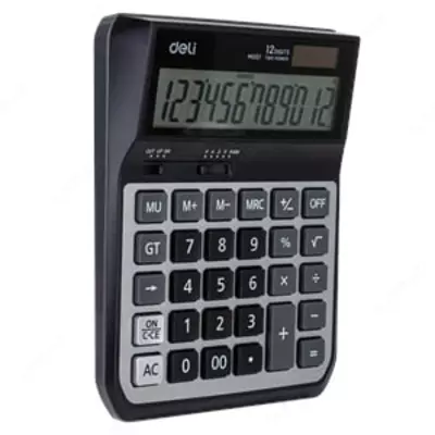 Kalkulyator "Deli" 12 - raqam (m. - 00720-EM)