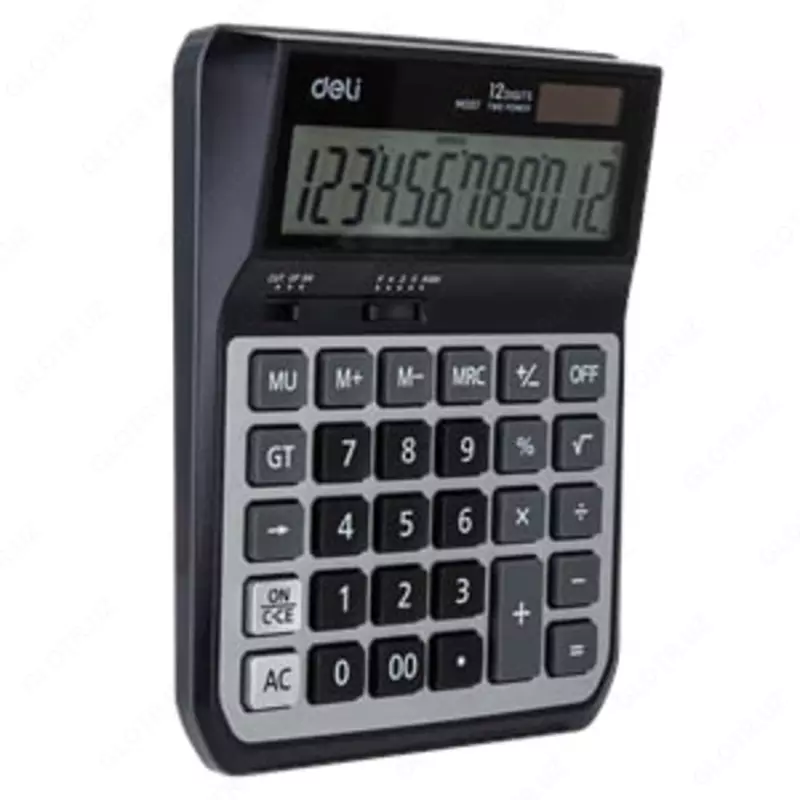 Kalkulyator "Deli" 12 - raqam (m. - 00720-EM)