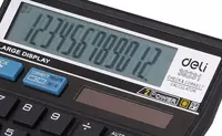 Калькулятор "Deli" CHECK 12 - разрядный (Арт. - 39231F-bl) - 60 000 сум
