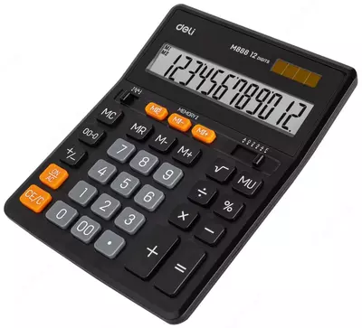 Калькулятор "Deli" 12 - разрядный (Арт. - 888-M)