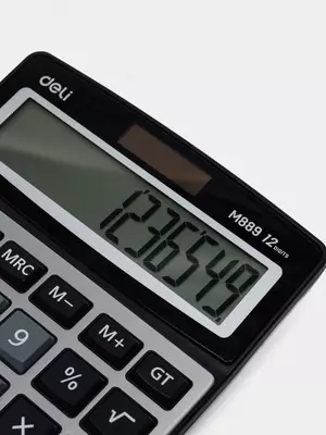 Калькулятор "Deli" 12 - разрядный (Арт. - 889-M)
