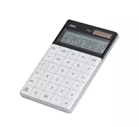 Калькулятор "Deli Touch" 12 - разрядный (Арт. - 1589-wt) - 112 000 сум