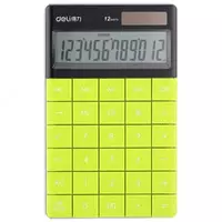 Калькулятор "Deli Touch" 12 - разрядный (Арт. - 1589gn)