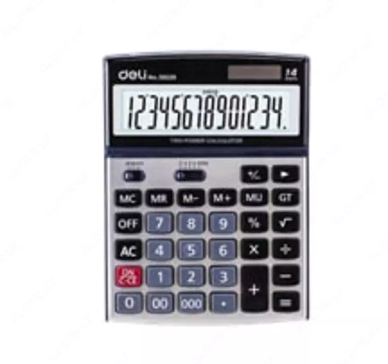 Калькулятор "Deli" 14 - разрядный (Арт. - 39229)