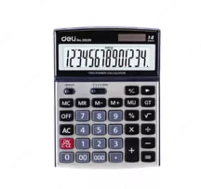 Kalkulyator "Deli" 14 - raqam (modda - 39229)