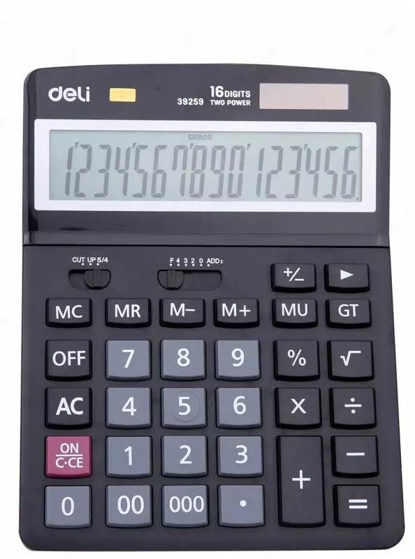 Kalkulyator "Deli" 16 - raqam (modda - 39259)